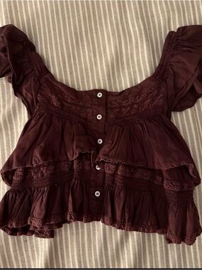 SOLD free people crop top